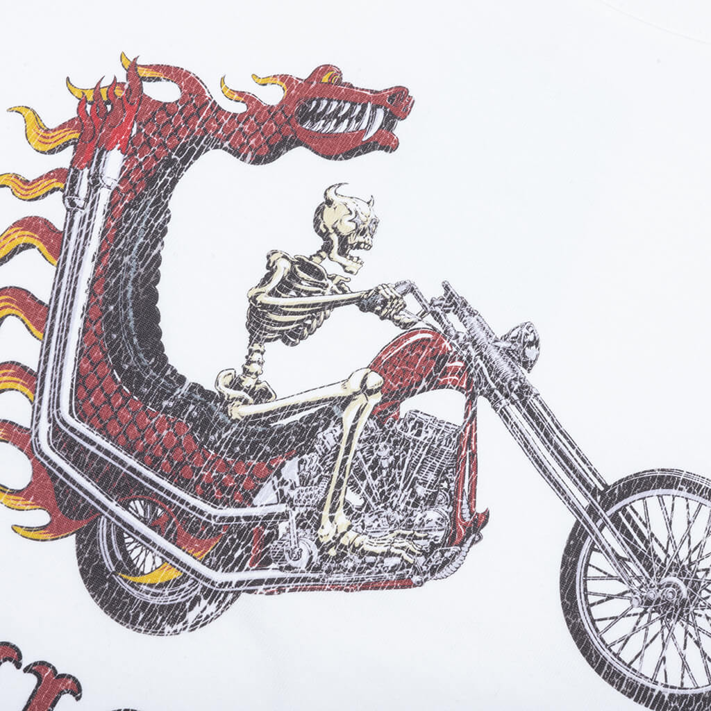 Dragon Chopper T Shirt White