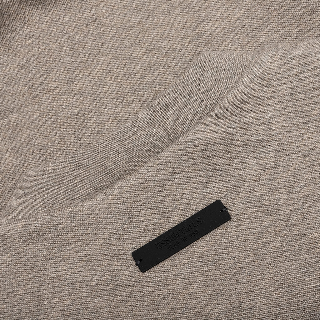 Kids Fleece Crewneck Heather Gray