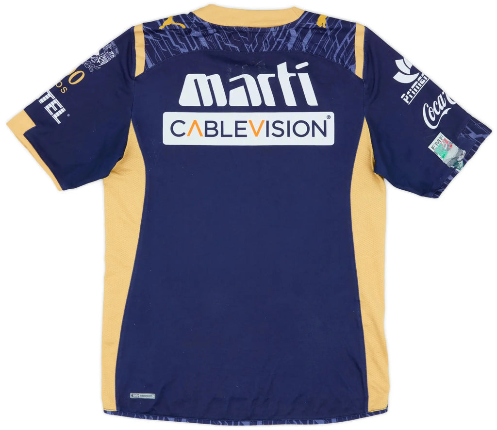 PUMA Pumas Away Jersey 2009 2010 Navy Gold