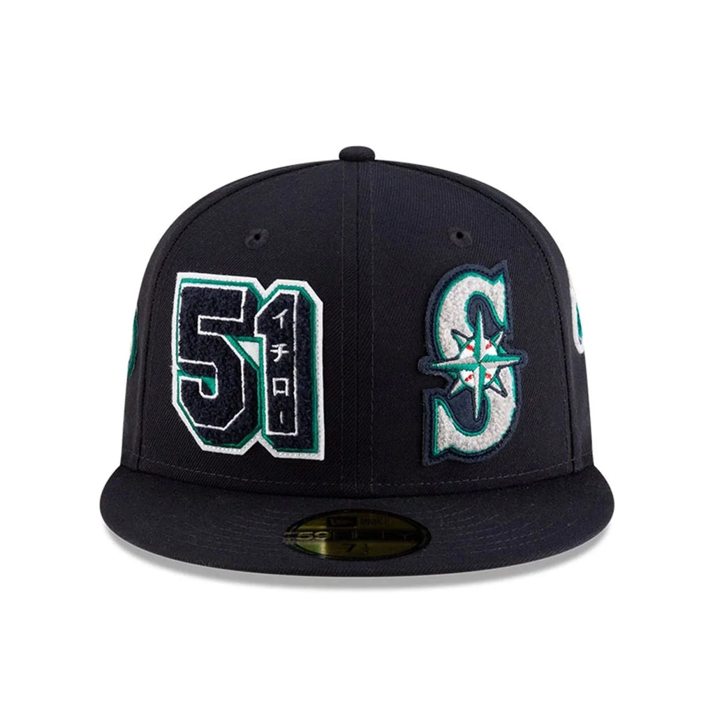 Seattle Mariners Ichiro Hall of Fame Patched 59FIFTY