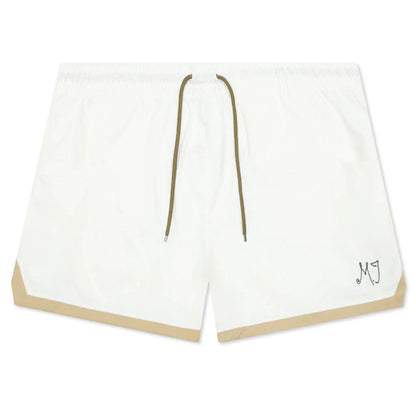 Woven Shorts Womens Sail Team Gold Brown Kelp