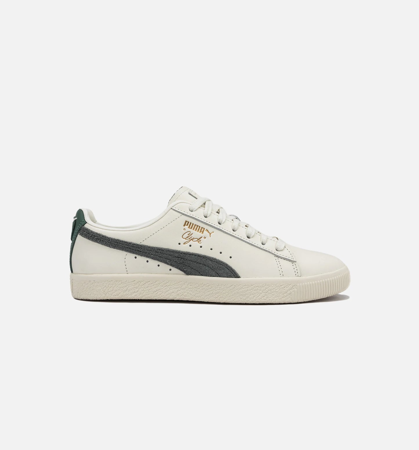 Clyde Mens Lifestyle Shoe White Grey Eucalyptus Green
