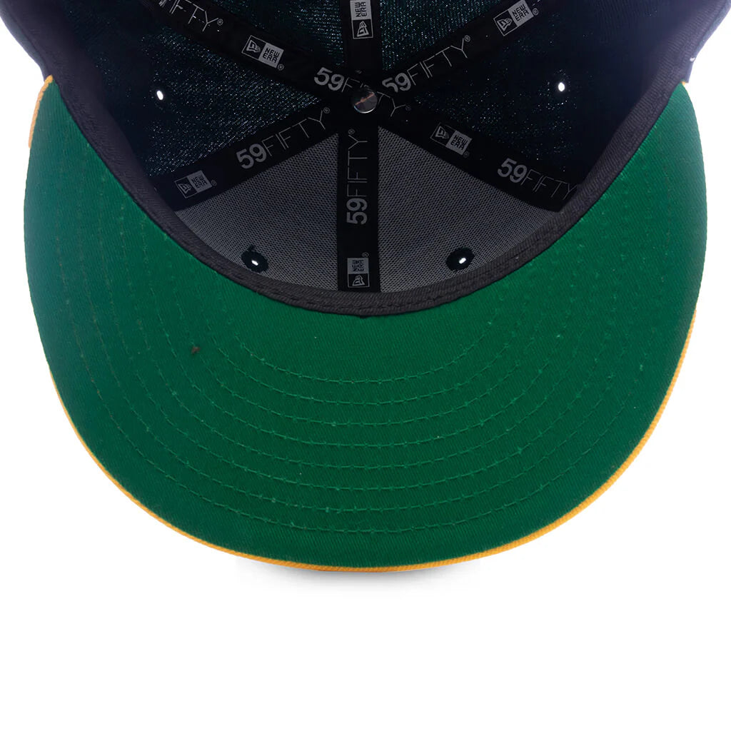 Feature x New Era 59FIFTY Fitted Wool Dark Green Yellow
