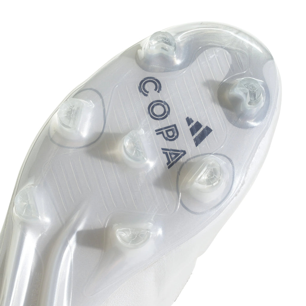 adidas Copa Pure 2 Elite FG Firm Ground Soccer Cleats White Silver Metallic