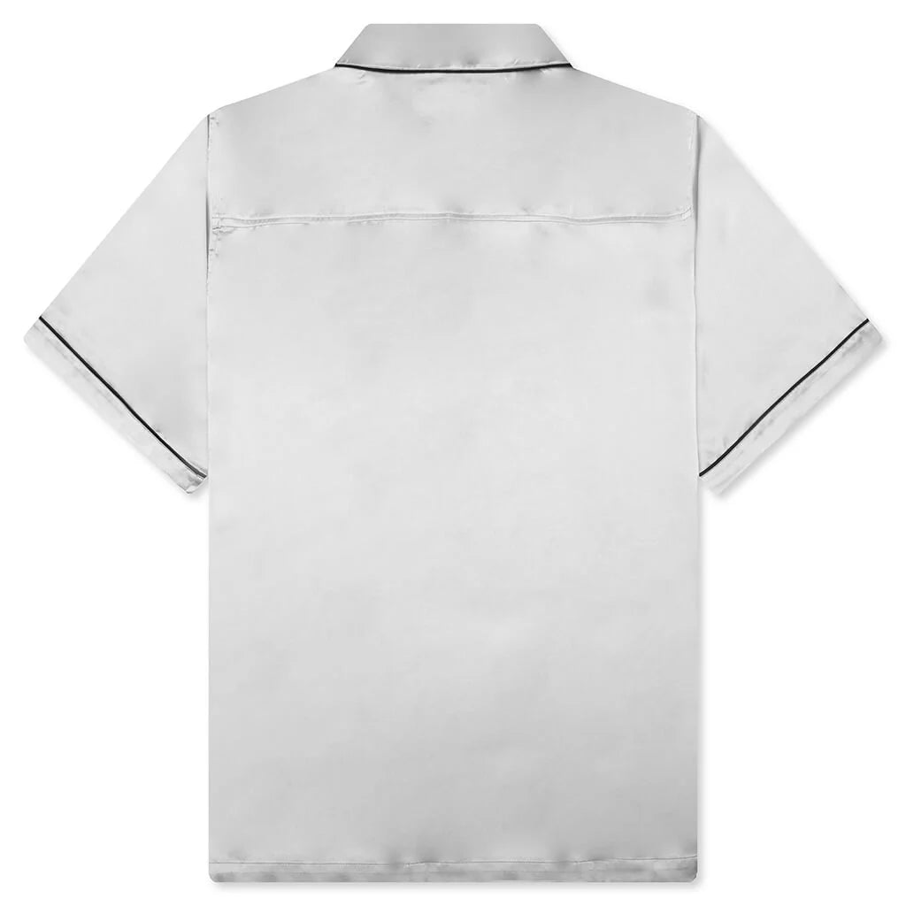 Baptiste Silk Shirt Silver