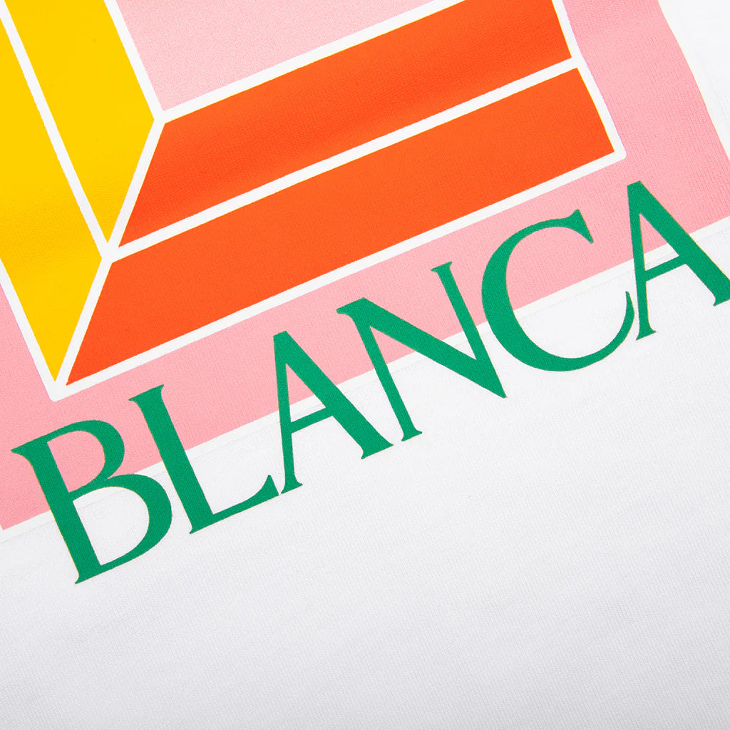 Gradient Arch Logo T Shirt White