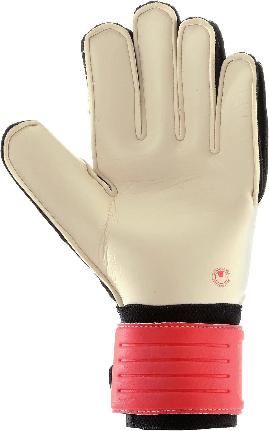 Uhlsport Eliminator Absolutgrip Goalkeeper Gloves Black Red White
