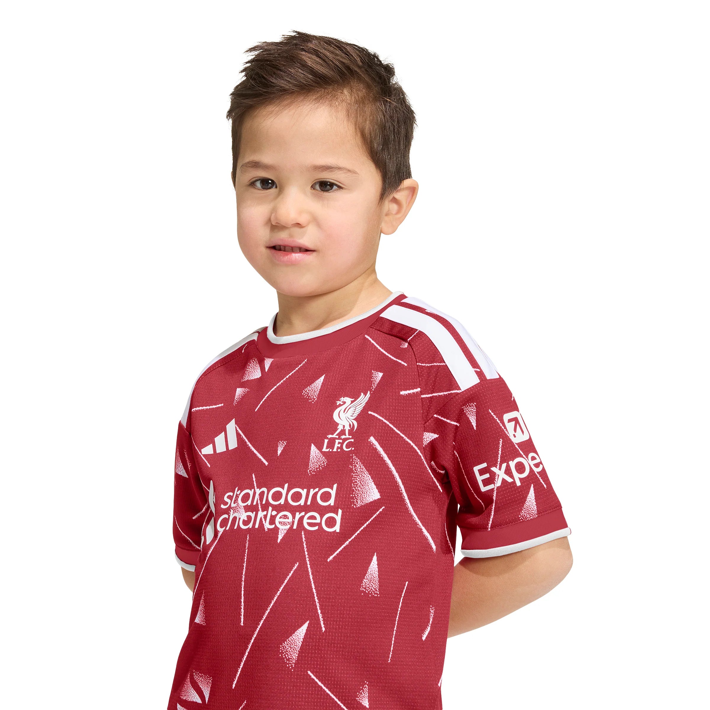 adidas Liverpool FC Home Soccer Mini Kids Set 26 27 Red