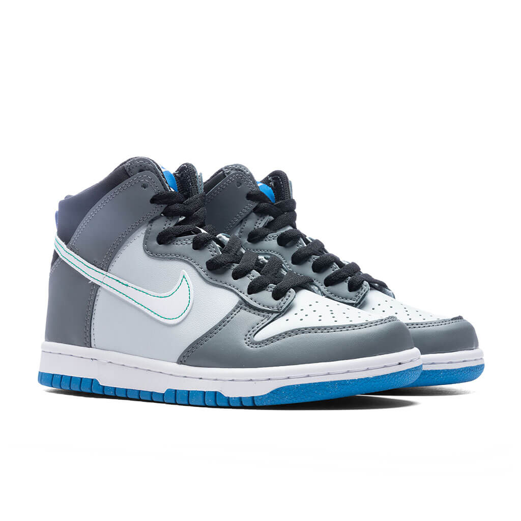Dunk High GS Pure Platinum White Cool Grey