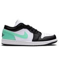 Air Jordan 1 Low White Black Green Glow