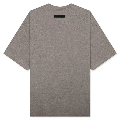 Essentials Heavy S S Tee Heather Grey