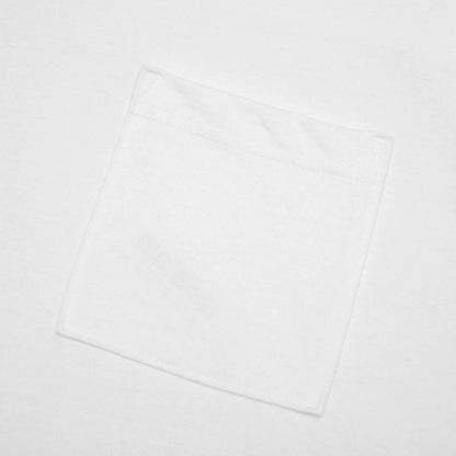 Jersey Braque Pocket Tee White