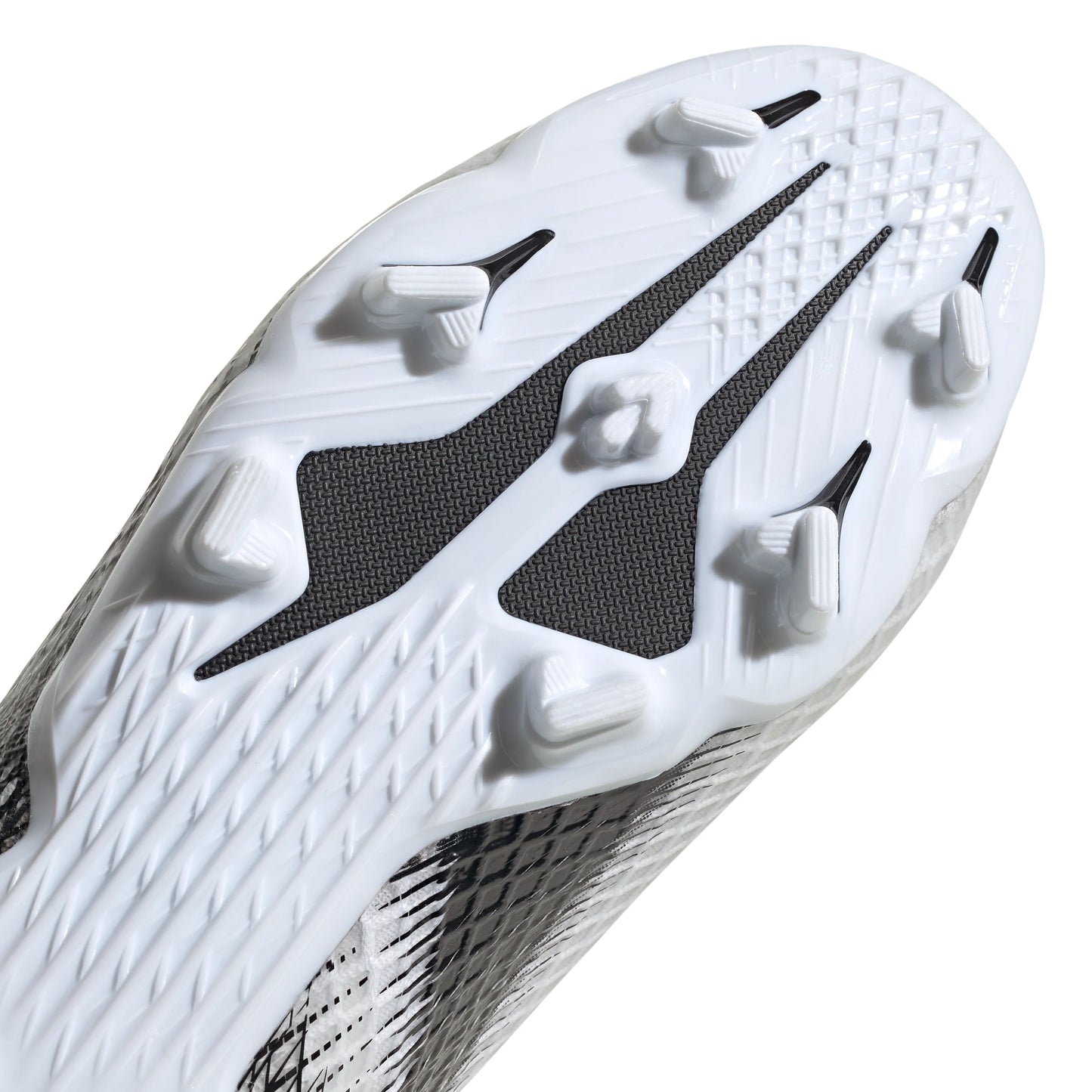adidas X Ghosted3 Laceless Firm Ground Boots White Blac