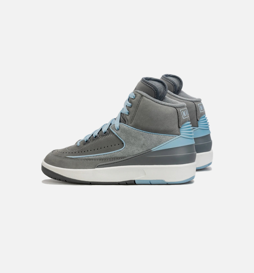 Air Jordan 2 Retro Cool Grey Womens Lifestyle Shoe Grey Blue