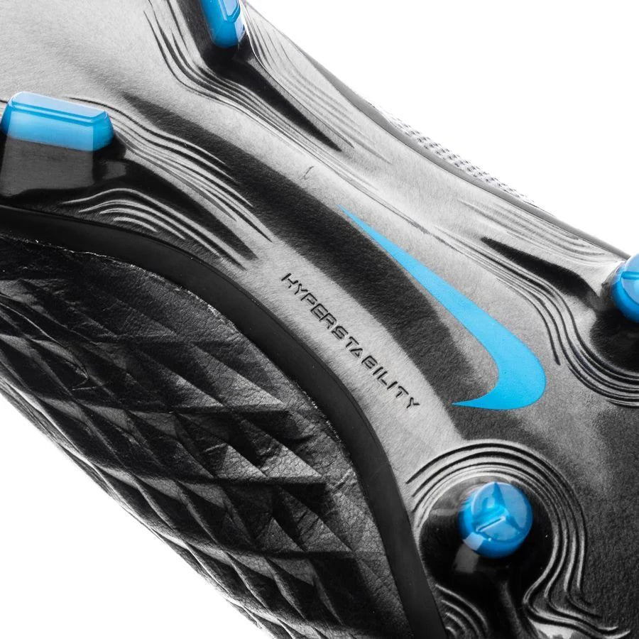 Nike Legend 8 Elite FG Firm Ground Soccer Cleats Black Blue Hero