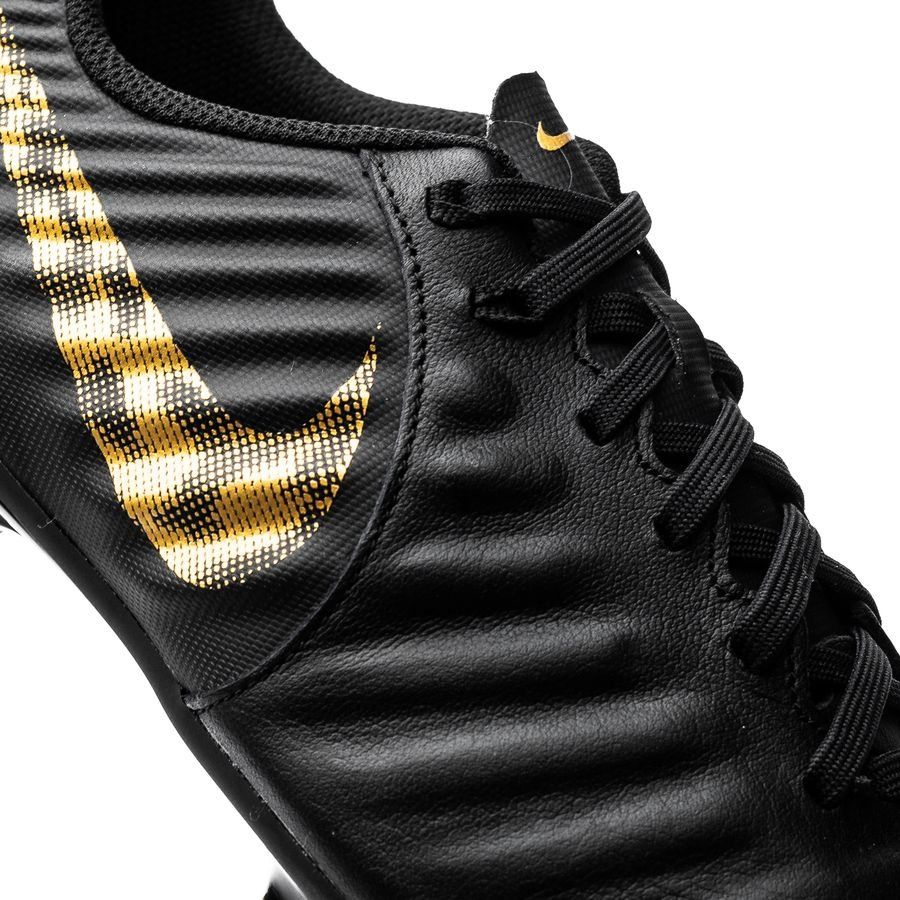 Nike Legend 7 Academy FG Firm Ground Soccer Cleats Black Gold