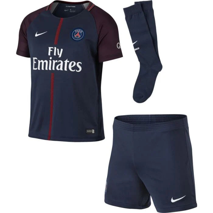 Nike Little Kids Paris Saint Germain Home Mini Kit 17 Navy