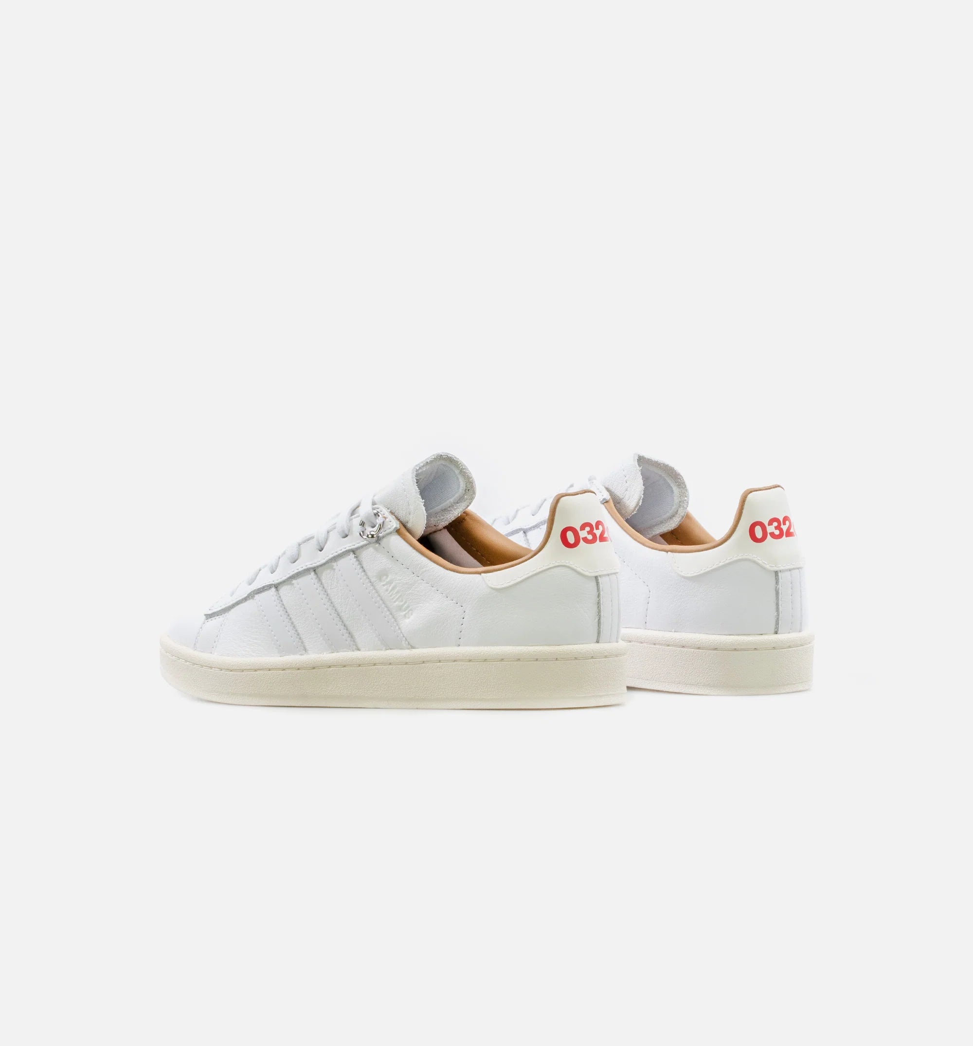 032C Campus Mens Lifestyle Shoe White Red