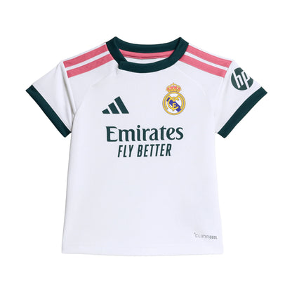 adidas Real Madrid Home Soccer Baby Kit 26 27 White