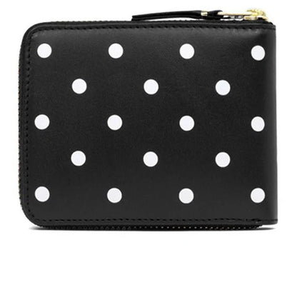 Comme des Garcons Polka Dots Wallet Black
