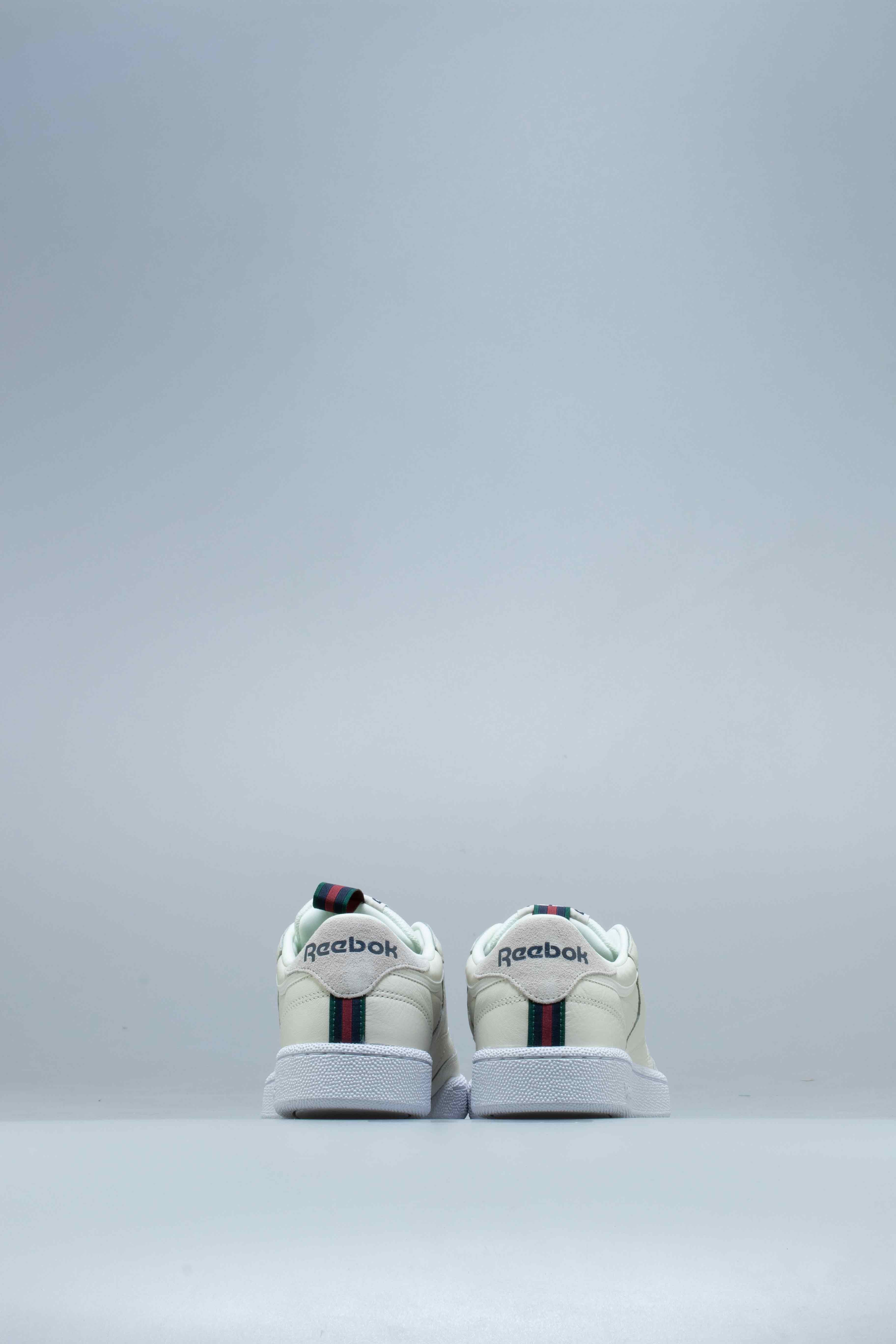 Club C 85 Mens Shoes Chalk White Navy Green Red