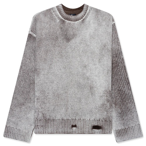 Reversible Fade Out Knit Nero
