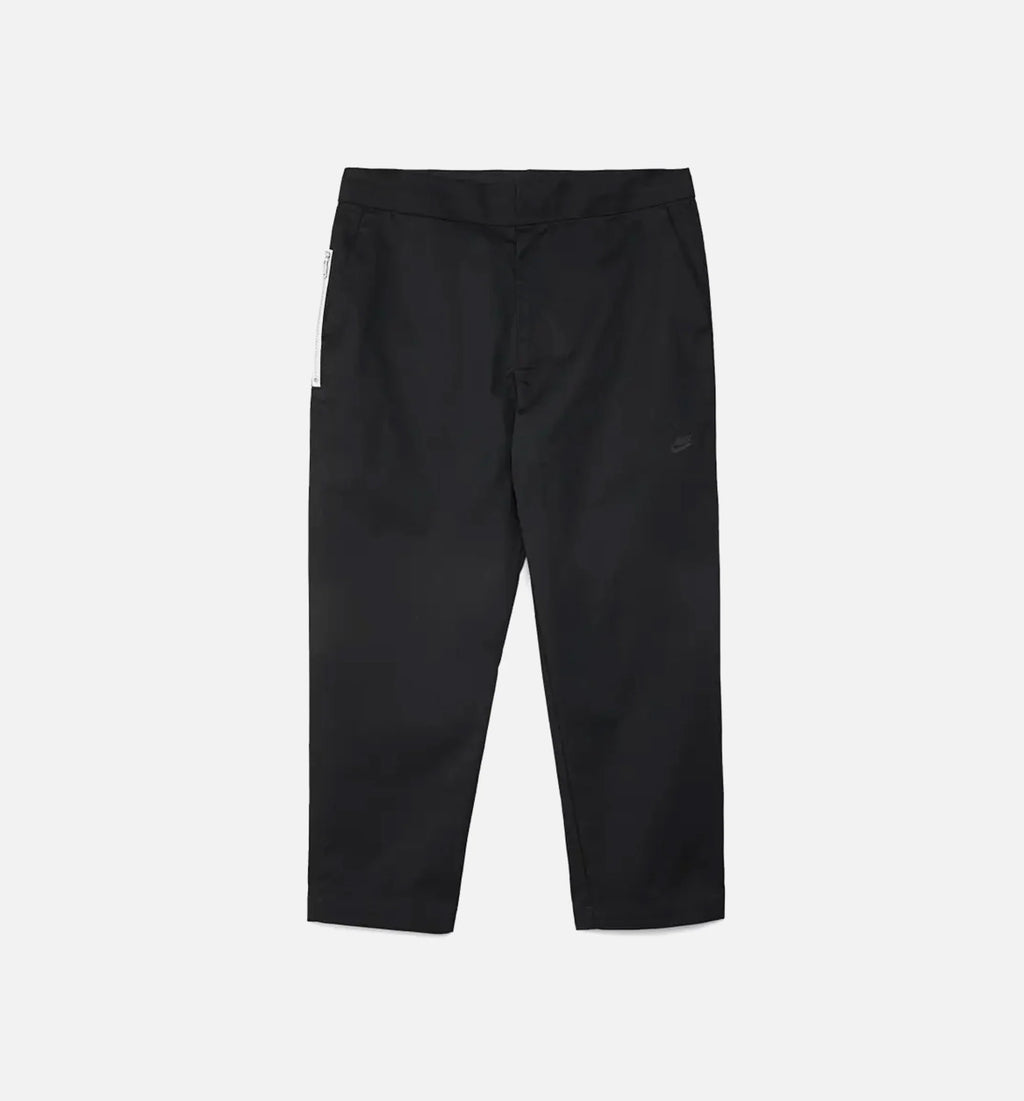 Woven Cropped Sneaker Pant Mens Pant Black