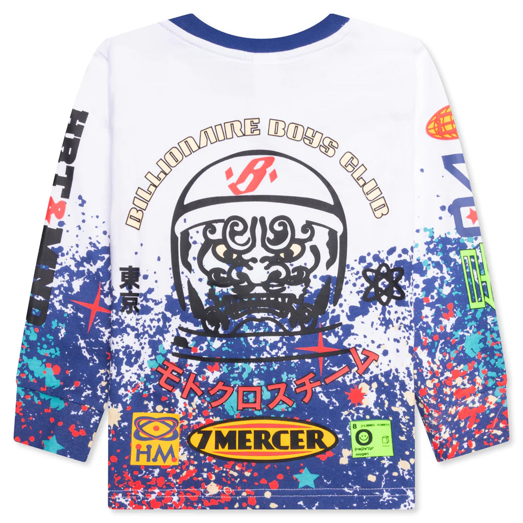 Kids BB Pegasus L S Knit White