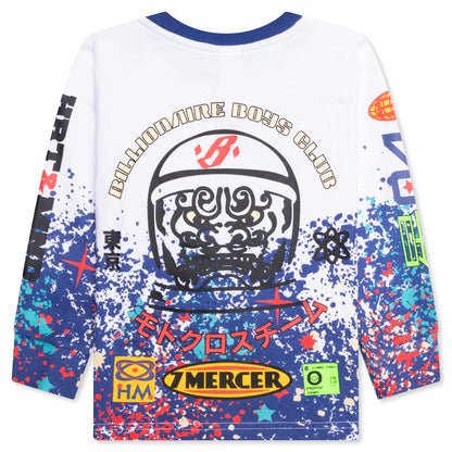 Kids BB Pegasus L S Knit White