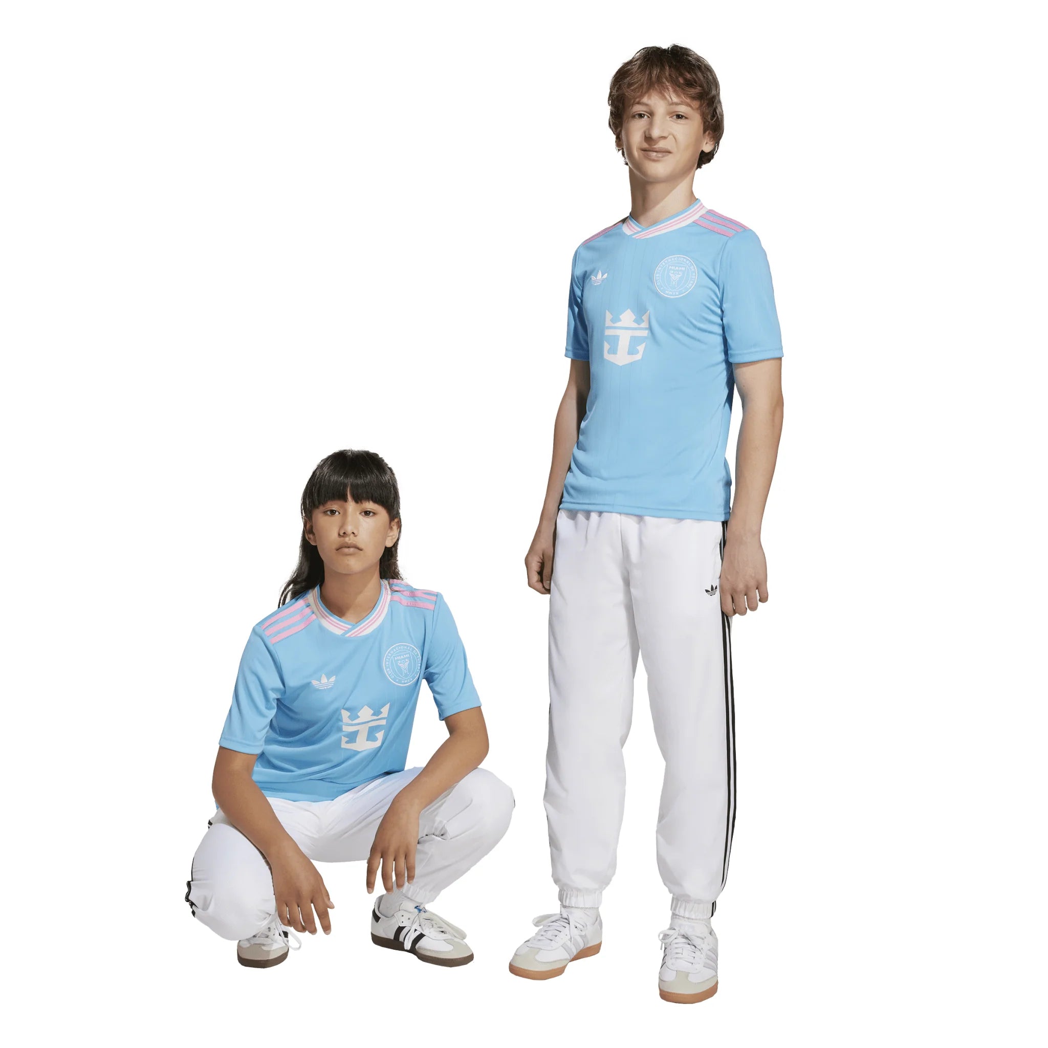 adidas Inter Miami CF 25 26 Third Youth Soccer Jersey Light Blue