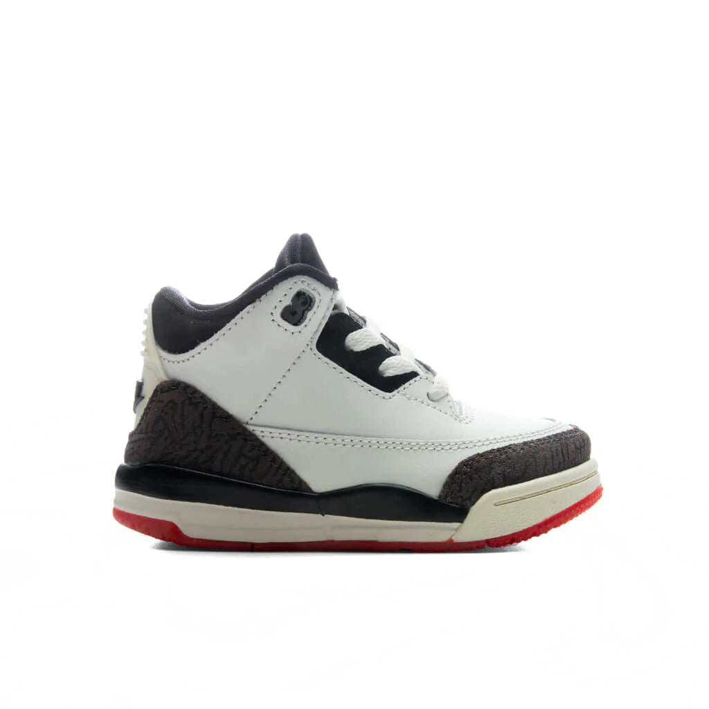 Air Jordan 3 Retro OG Worlds Best Dad TD Sail Black University Red Pale Ivory