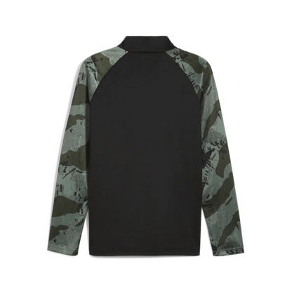 PUMA Individualligacamo 1 4 Zip Black