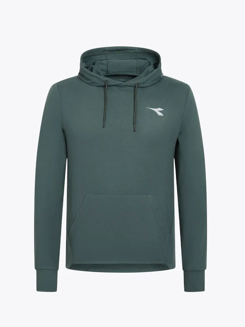 Mens Diadora Jersey Pullover Run Hoodie