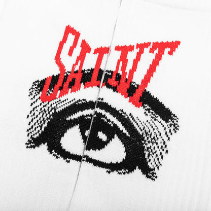 Eye Socks White