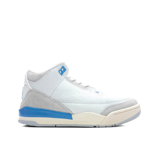Air Jordan 3 Retro Lucky Shorts PS Summit White Hydrogen Blue Legend Blue