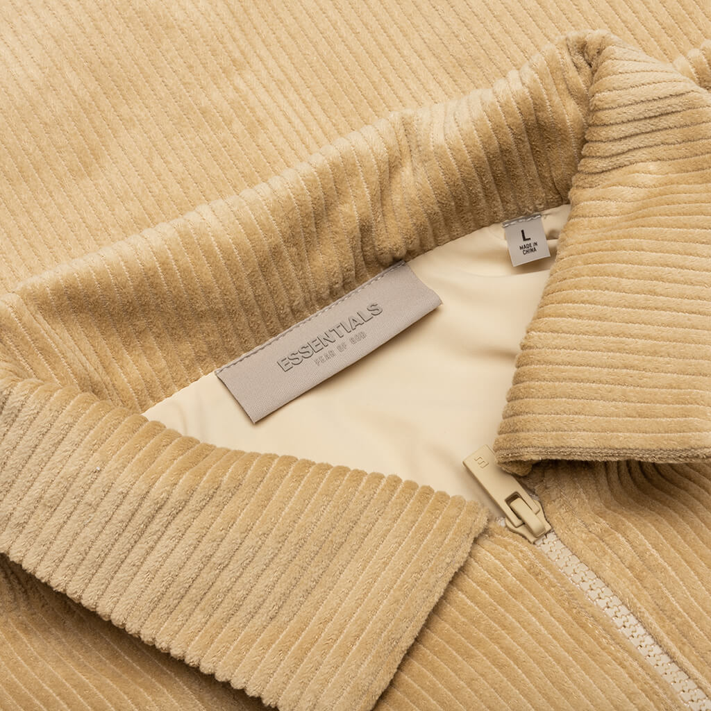 Corduroy Shirt Jacket Sand