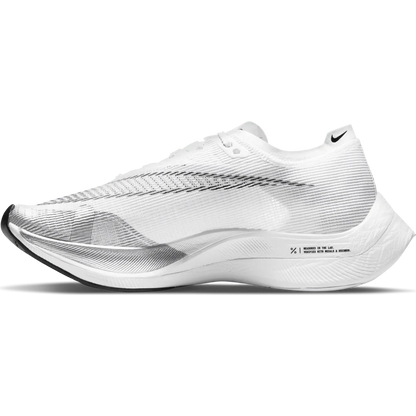 Nike ZoomX Vaporfly Next 2 Running Shoes White Black Metallic Silver