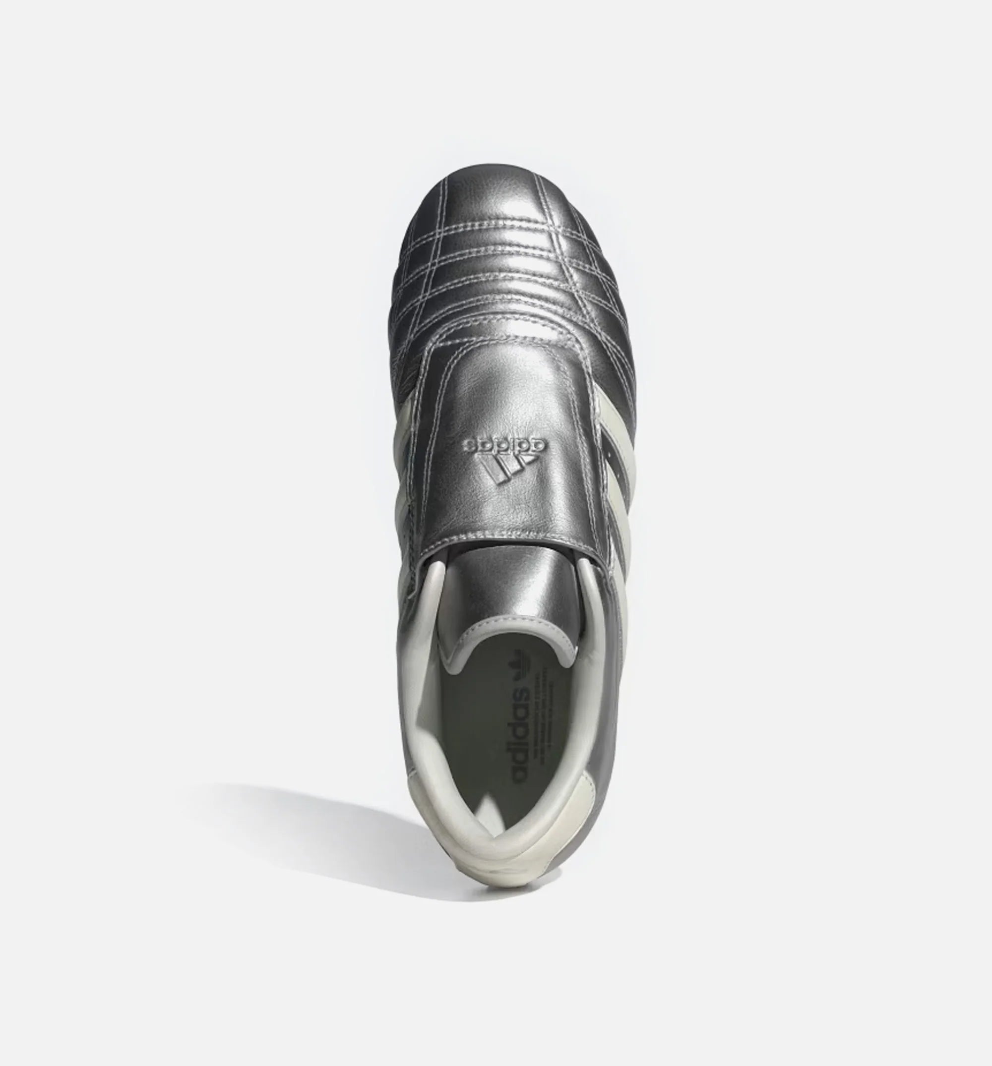 Taekwondo Womens Lifestyle Shoe Silver Metallic Off White Gum