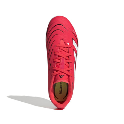 adidas Predator League Firm Multi Ground Boots Junior Red White