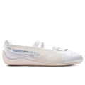 Womens Speedcat Ballet Satin Silver Mist Warm White