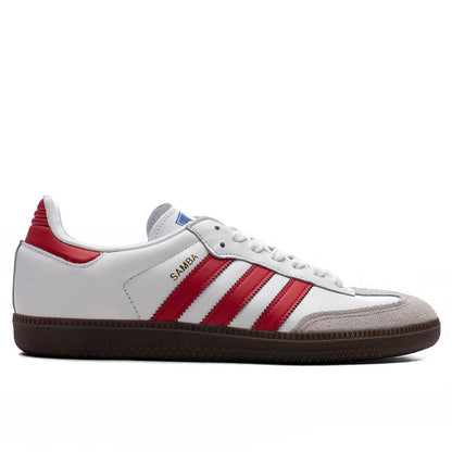 Samba OG Cloud White Better Scarlet Gum