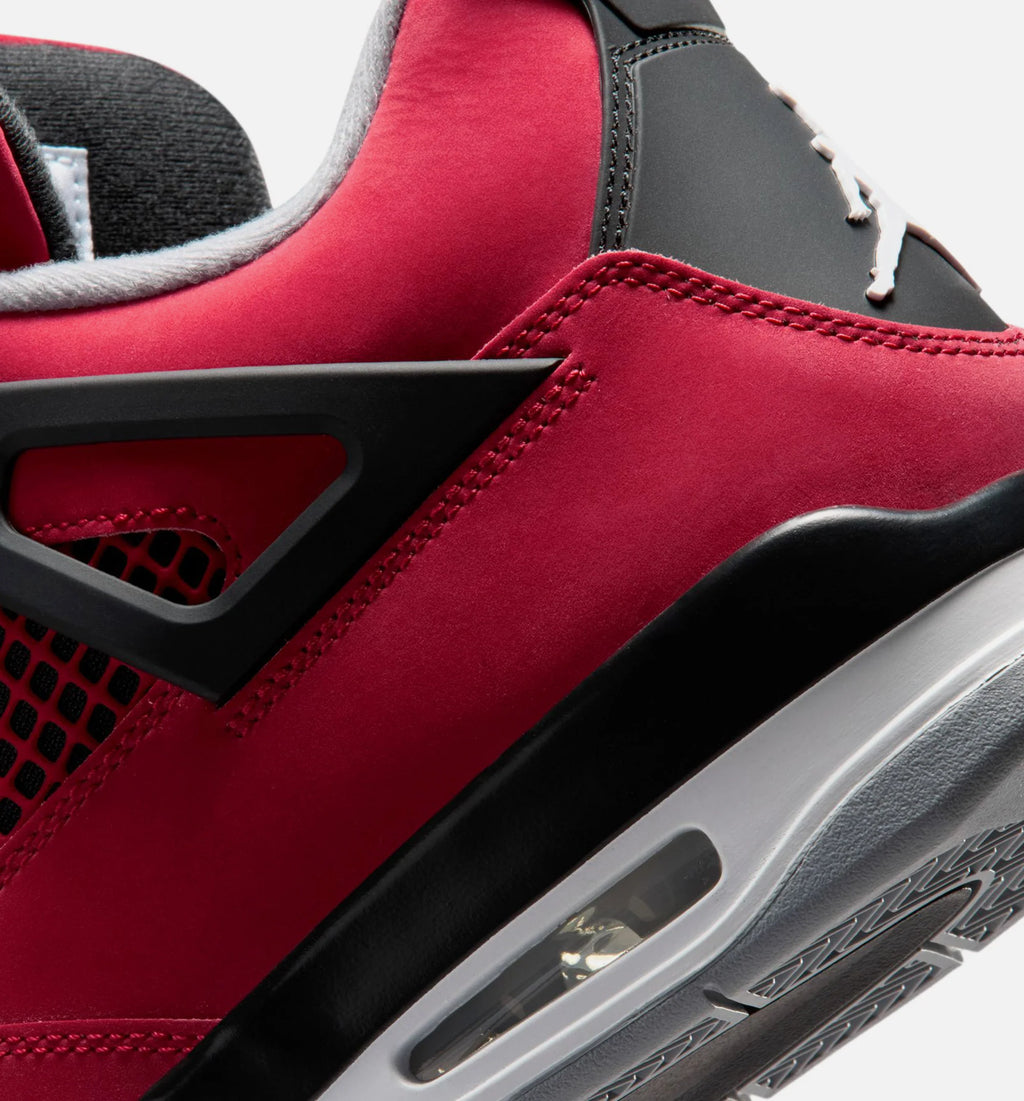Air Jordan 4 Retro Toro Bravo Mens Lifestyle Shoe Fire Red White Black Cement Grey Free Shipping