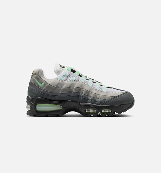 Air Max 95 Big Bubble Fresh Mint Womens Running Shoe Black Fresh Mint White Medium Grey