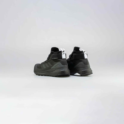 Terrex Free Hiker Mens Hiking Shoes Black Grey White