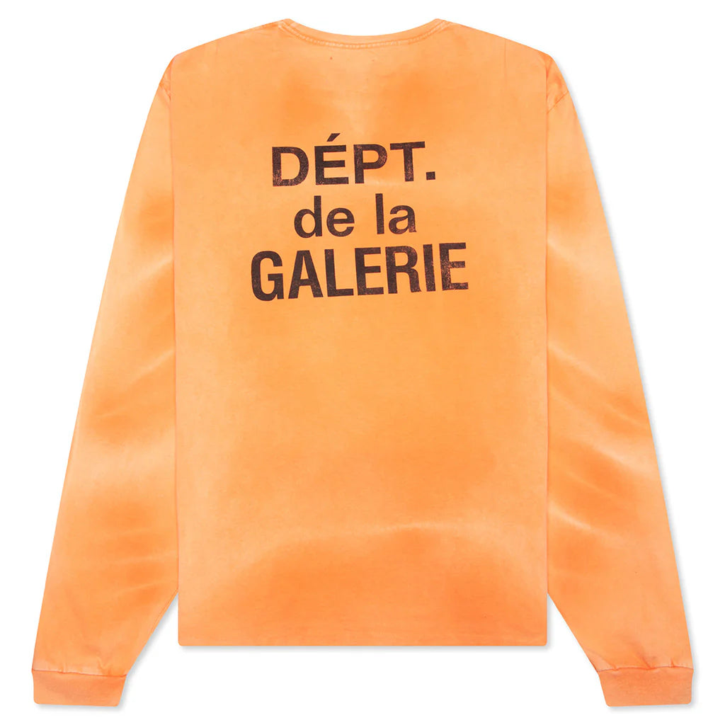 French L S Tee Bright Orange
