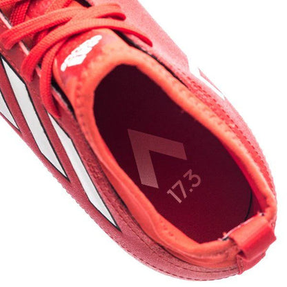 adidas ACE 173 FG J Youth Firm Ground Soccer Cleats Red Black White