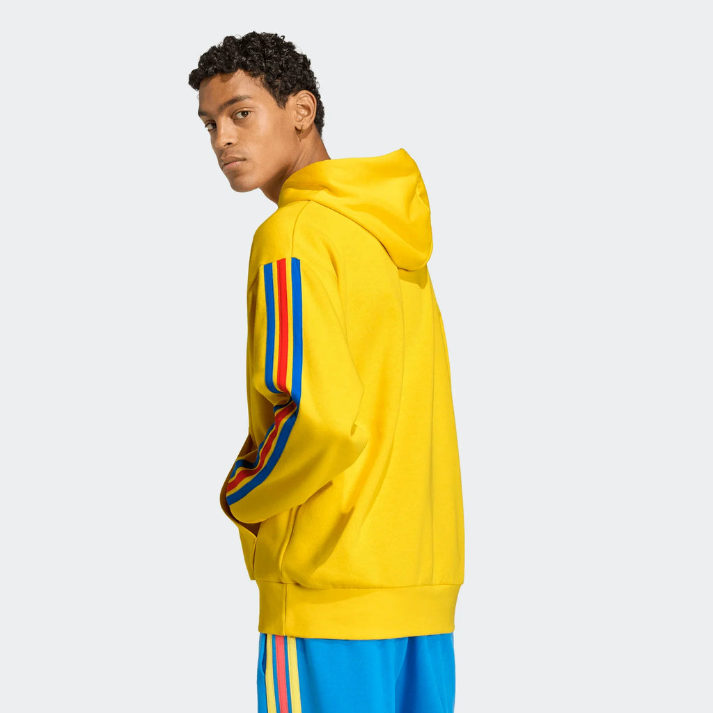 adidas Colombia DNA Soccer Fleece Hoodie Yellow