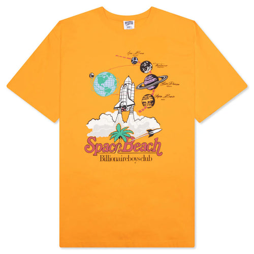 BB Space Beach S S Tee Radiant Yellow