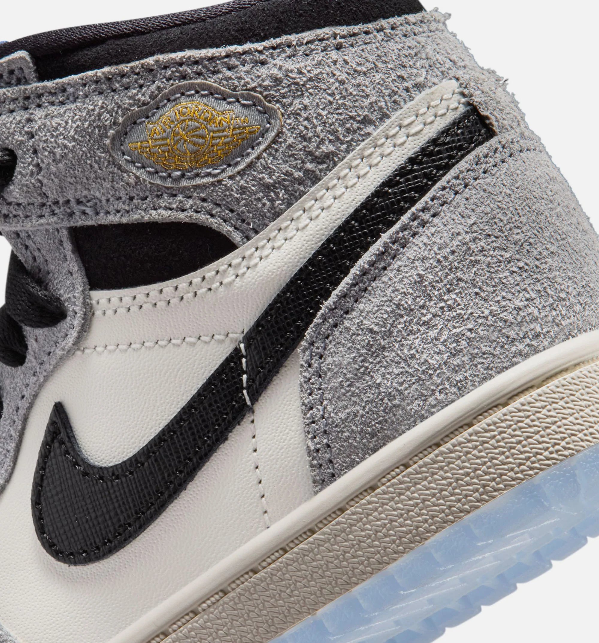 Air Jordan 1 Retro High OG Cool Grey Preschool Lifestyle Shoe Cool Grey Black Sail Game Royal