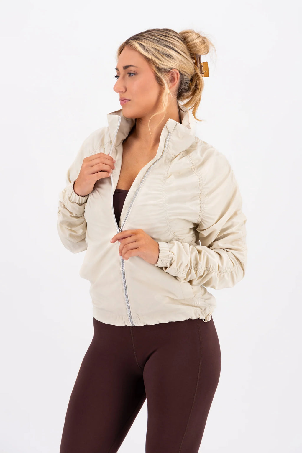 Ruched Jacket